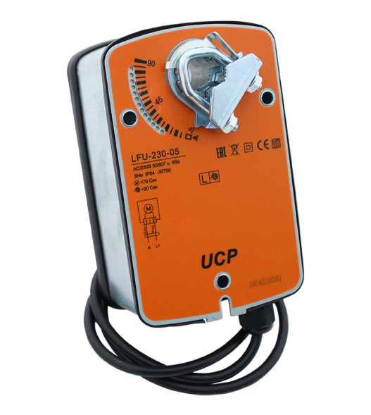 Электропривод UCP LFU-24-05 с возвратной пружиной